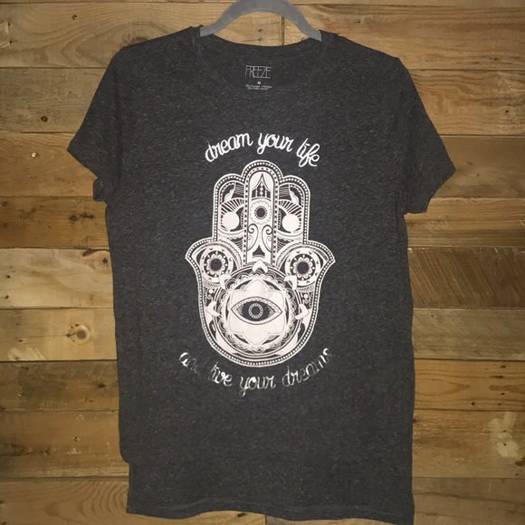 Freeze Tops - Grey Dream Graphic Tee